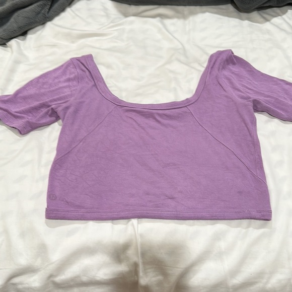 lululemon Ribbed Held High Top, Wisteria Purple size 8 - Picture 4 of 7